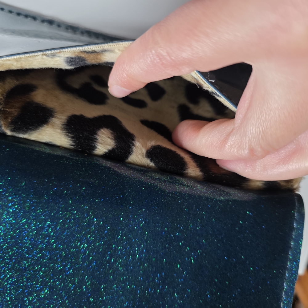 Trophy Queen Blue Glitter Wallet - Picture 10 of 10
